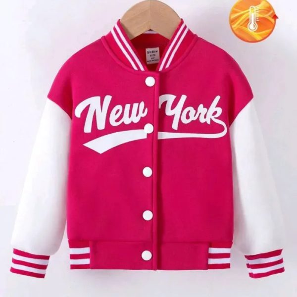  Chaqueta universitaria — Rosada