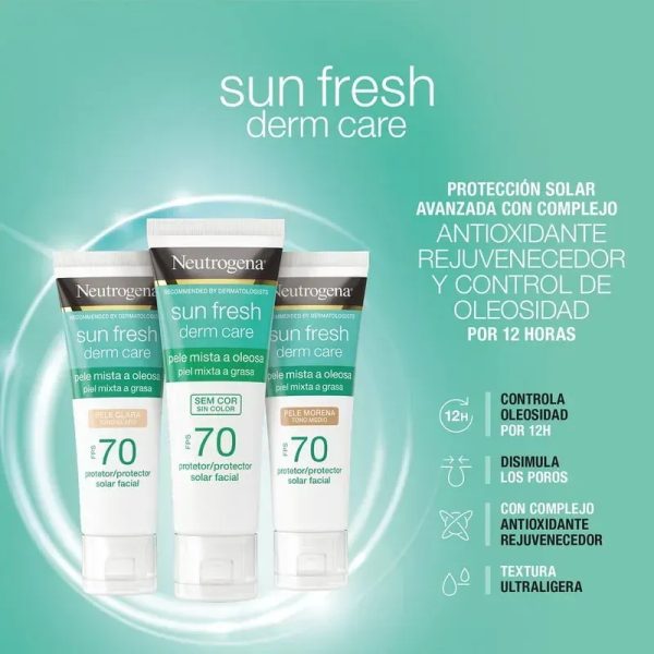 Neutrogena Sun Fresh Derm Care 40g SPF 70
