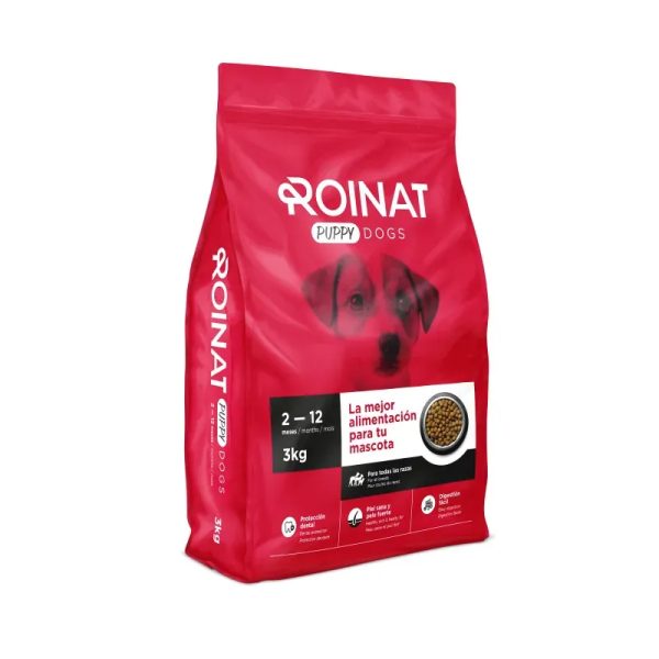 PIENSO IMPORTADO PARA PERROS CACHORROS. BOLSA 3 Kg