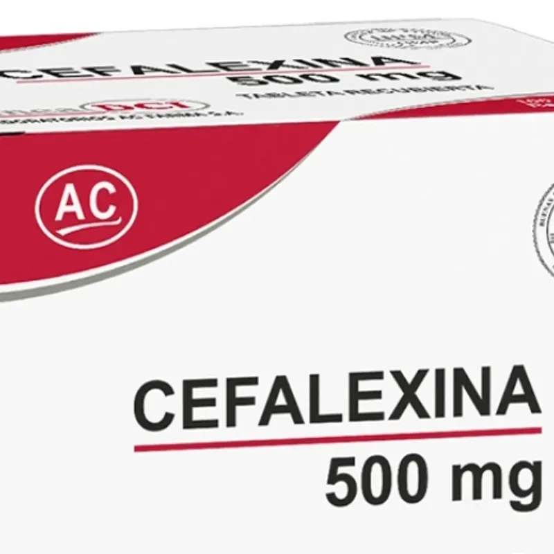 Cefalexina de 500 mg de 10 Cápsulas