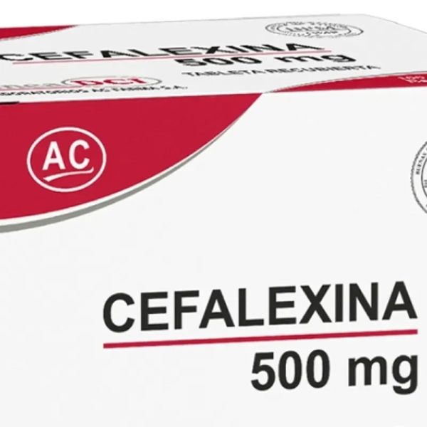 Cefalexina de 500 mg de 10 Cápsulas