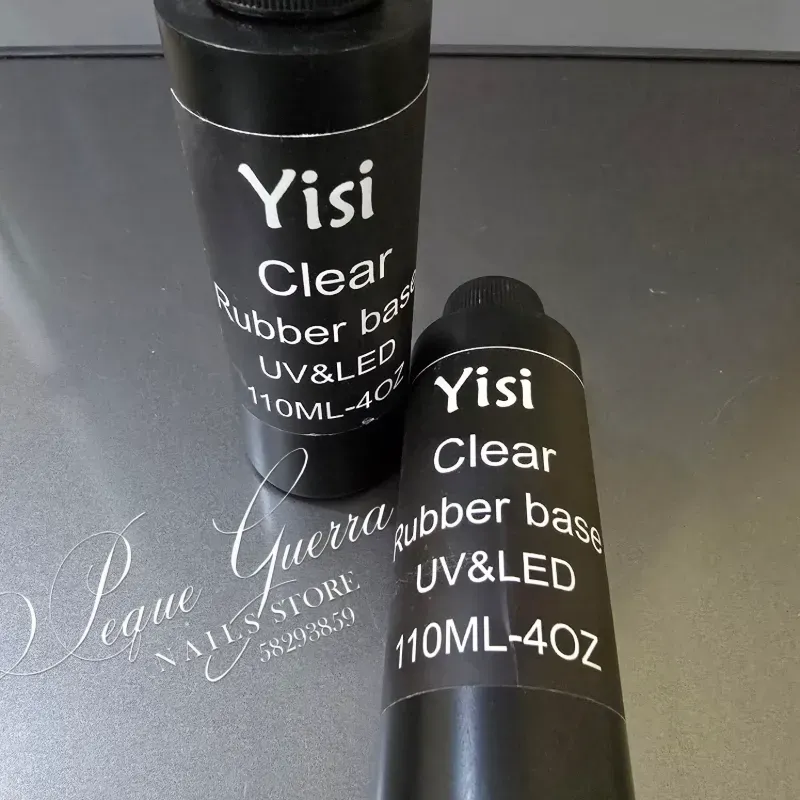 Pintas de rubber base clear 120ml marca Yisy