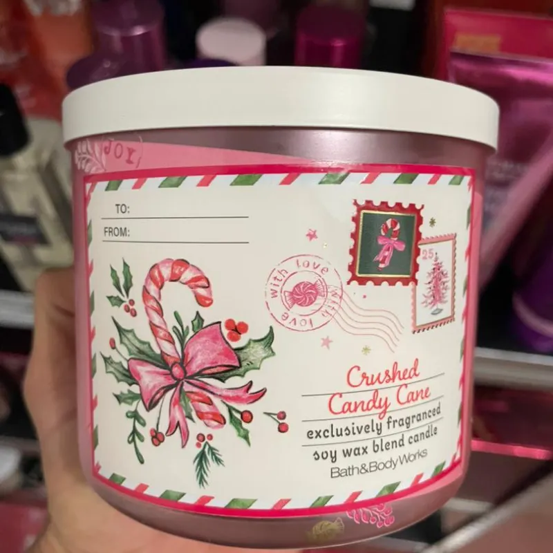 Vela aromática Crushed Candy Cane