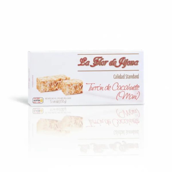 Turrón Duro de Cacahuate La Flor de Jijona- 150g