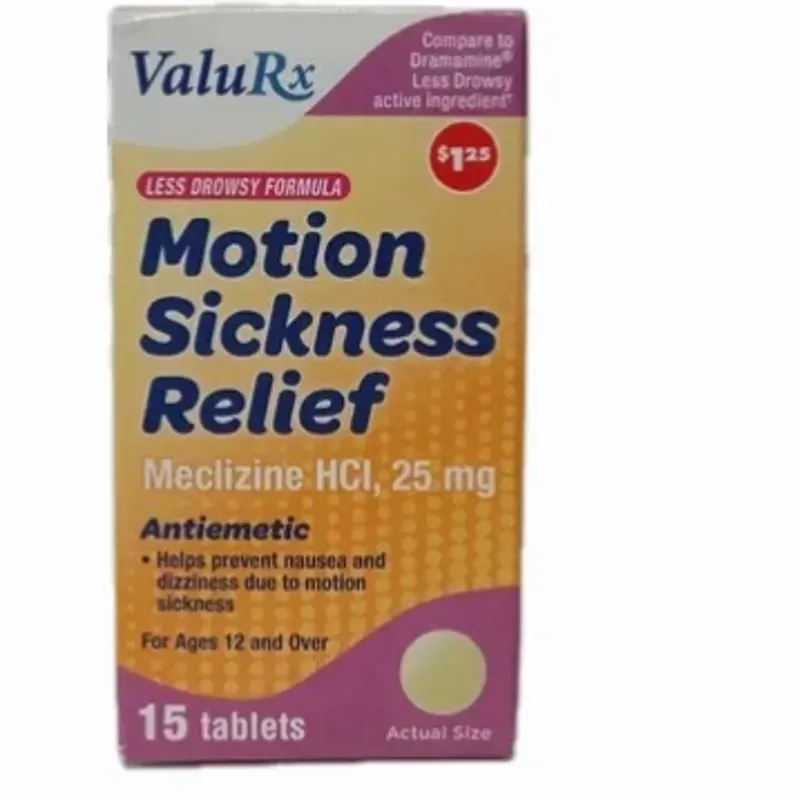 MECLECINE 15T,25MG (VENCE 12-26)