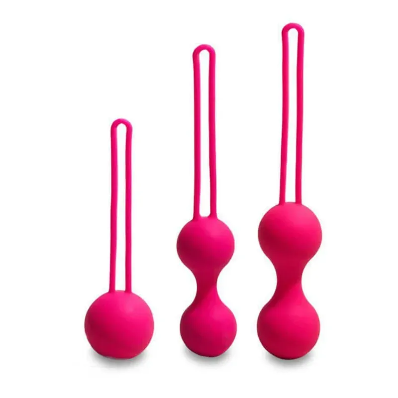 Set completo de ejercicios de Kegel para fortalecer el suelo pélvico