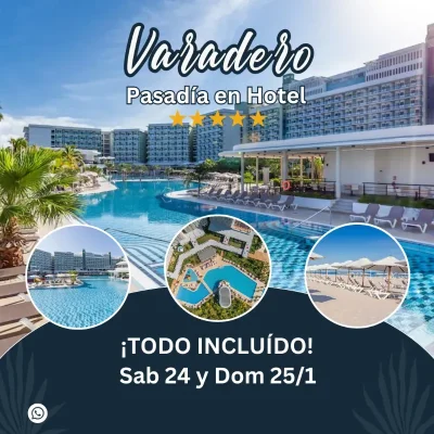  Pasadía Todo Incluído en el Hotel Meliá Internacional Varadero 5⭐ ️*