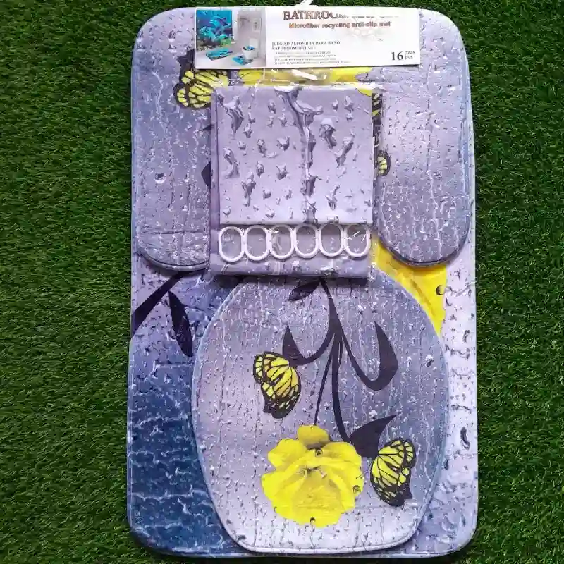 Juego de alfombras para baño