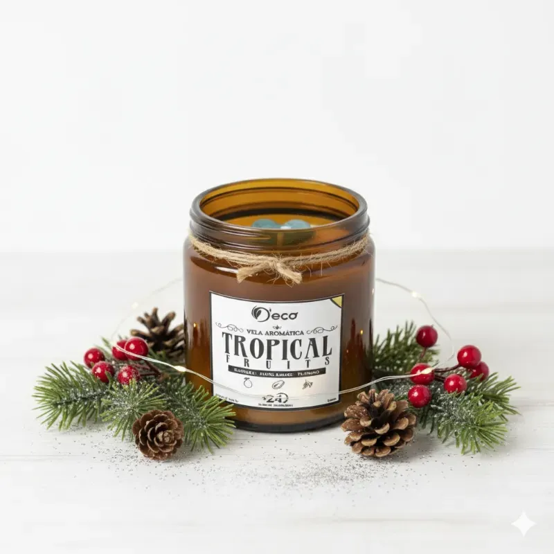 Tropical fruits vela aromática