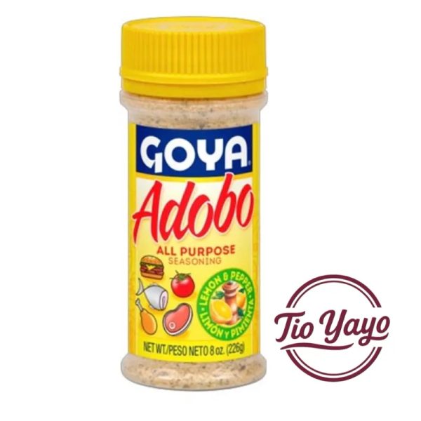 Goya Adobo con Pimienta y Limón 8oz