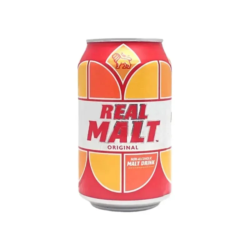 Caja de malta importada  REAL MALT ( 24 unidades)
