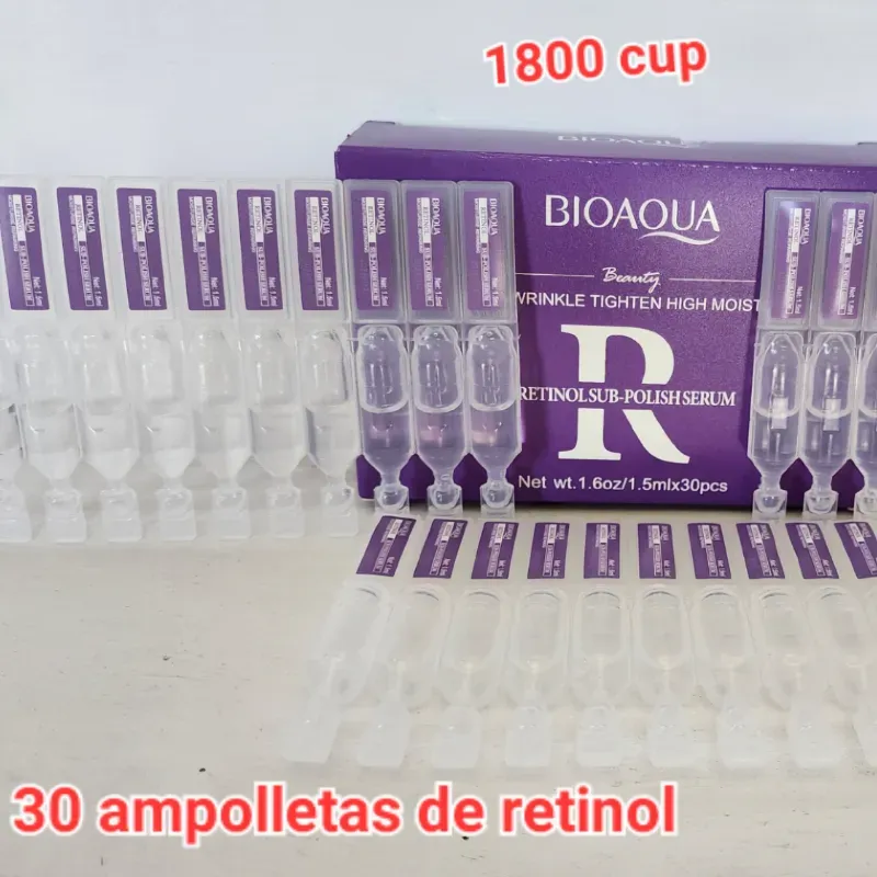 Ampolletas de retinol