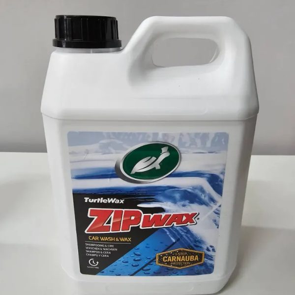 SHAMPOO ZIP WAX 2.5LTR CON CERA