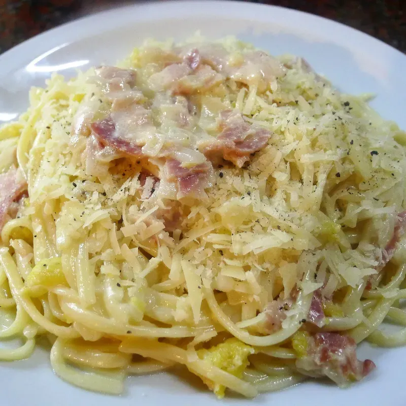 Spaghetti a La Carbonara El Único