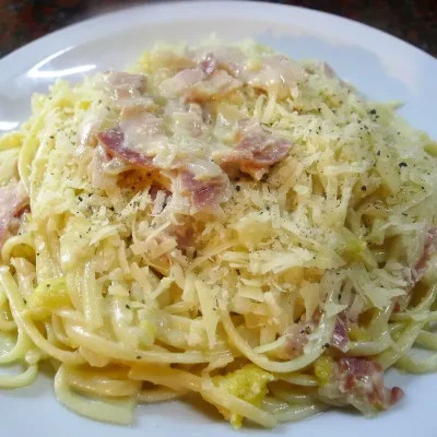Spaghetti a La Carbonara El Único