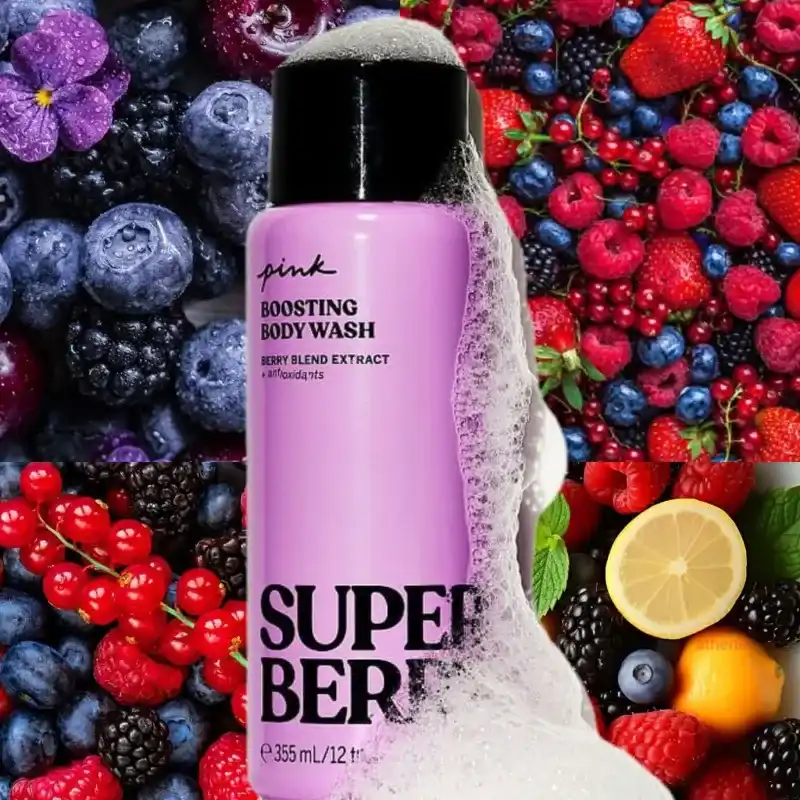 Gel de baño Pink super berry 