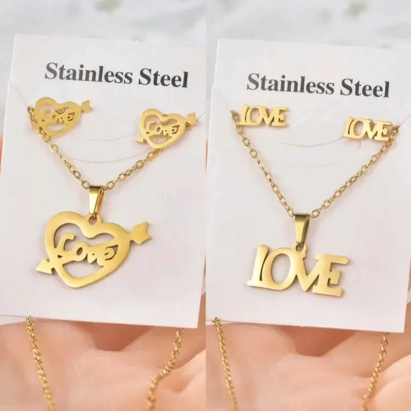 Set de Cadena con Aretes