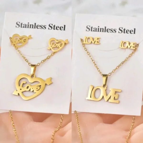 Set de Cadena con Aretes