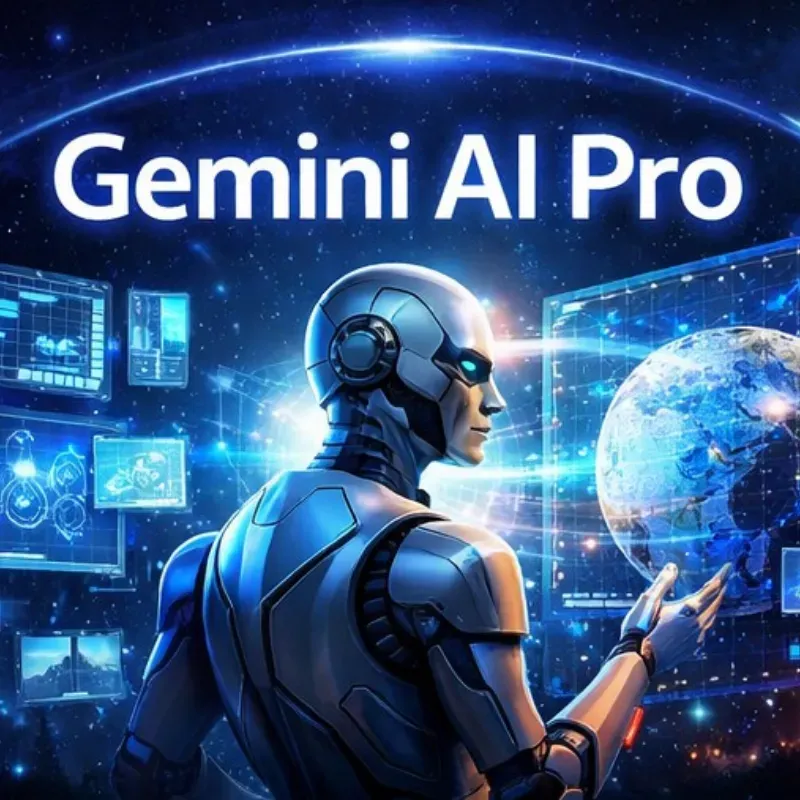 Gemini AI Pro + Gemini Pro Veo+ 2TB de almacenamiento Por 1 mes