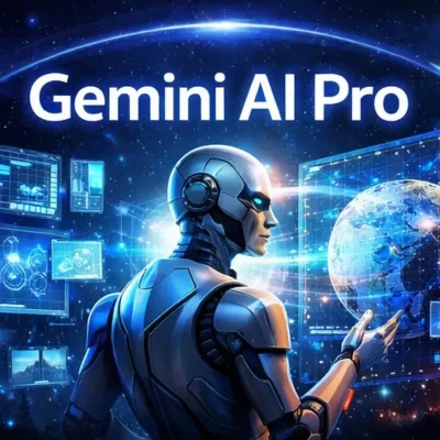 Gemini AI Pro + Gemini Pro Veo+ 2TB de almacenamiento Por 1 mes