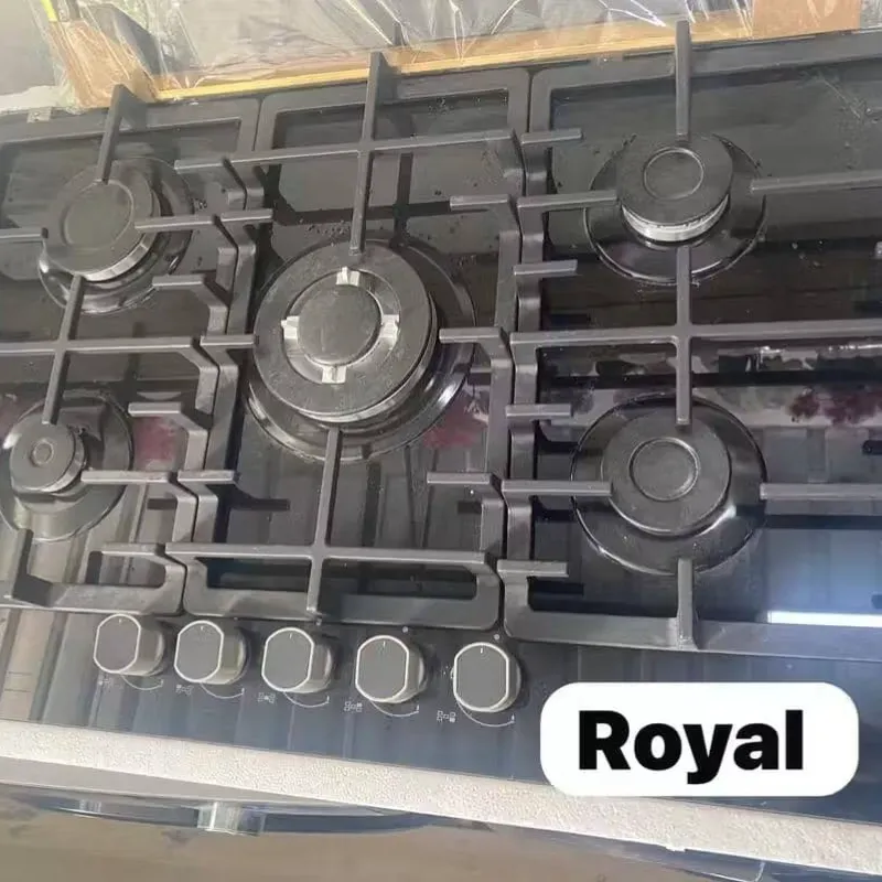 Cocina empotrable de 5 hornillas