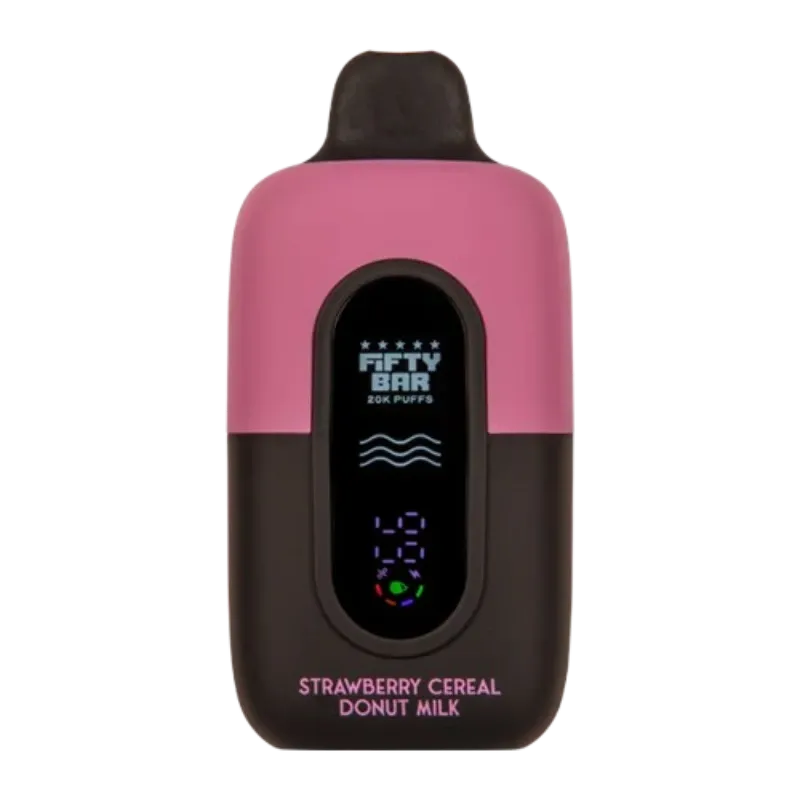 FIFTY BAR 20K — Strawberry Cereal Donut Milk