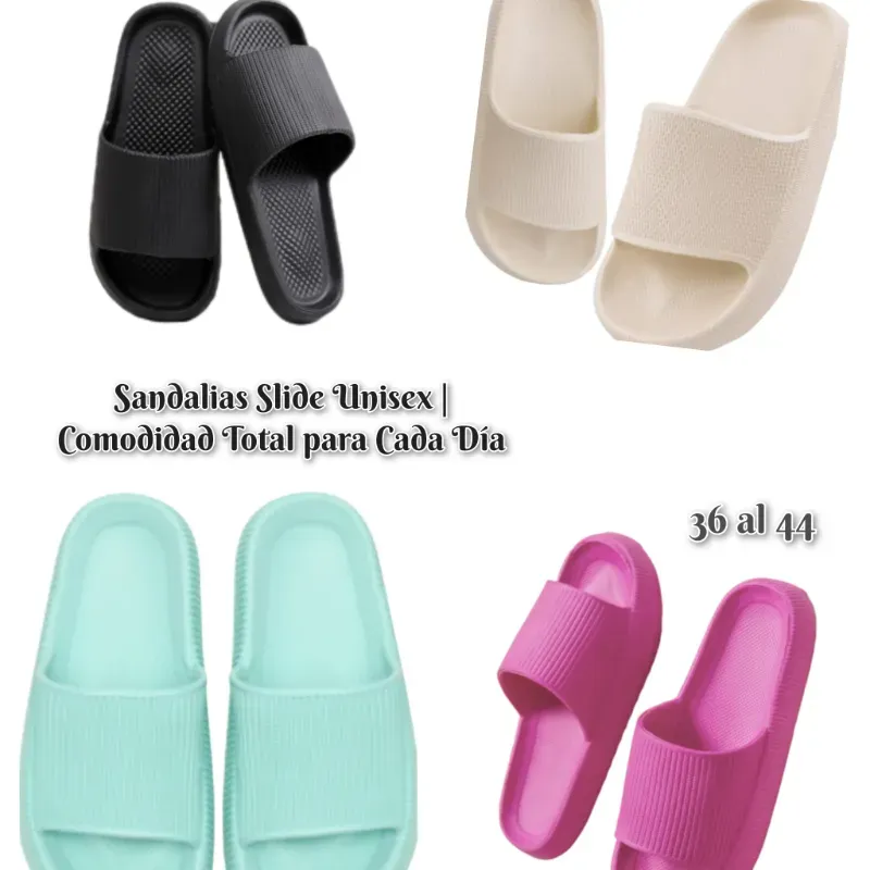 Sandalias Slide Unisex | Comodidad Total para Cada Día