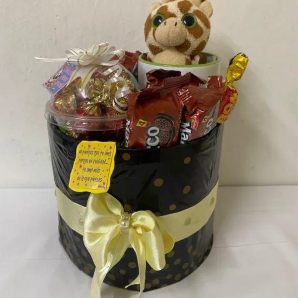 Caja de regalo con lazo