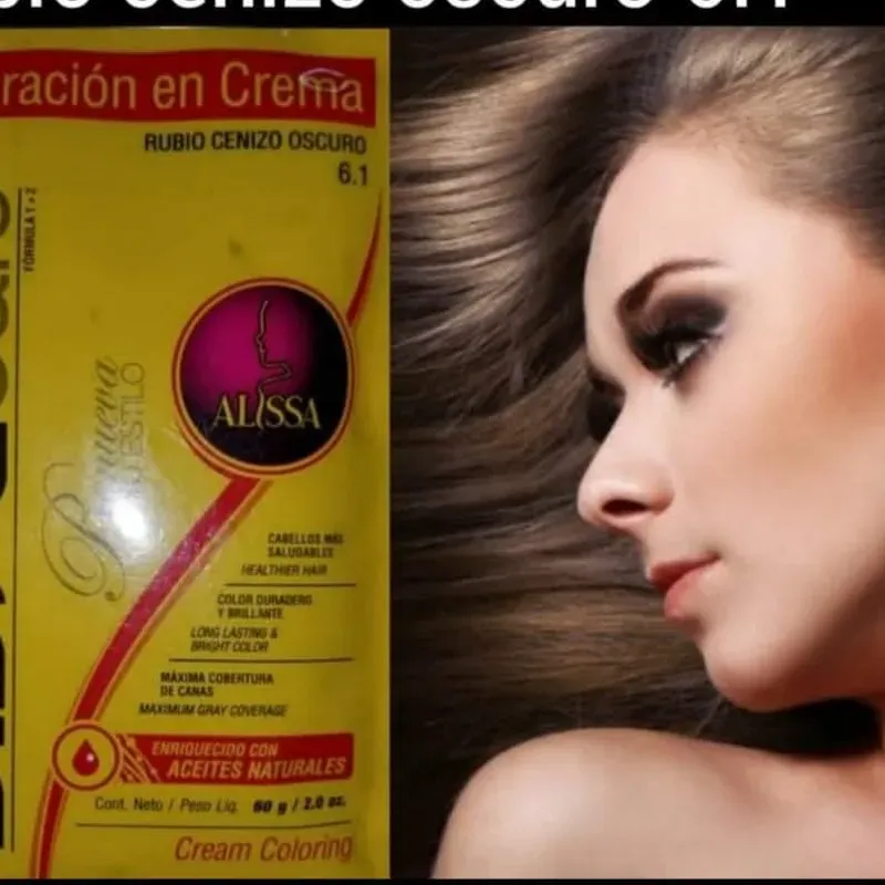 (6.1) Rubio Oscuro Cenizo