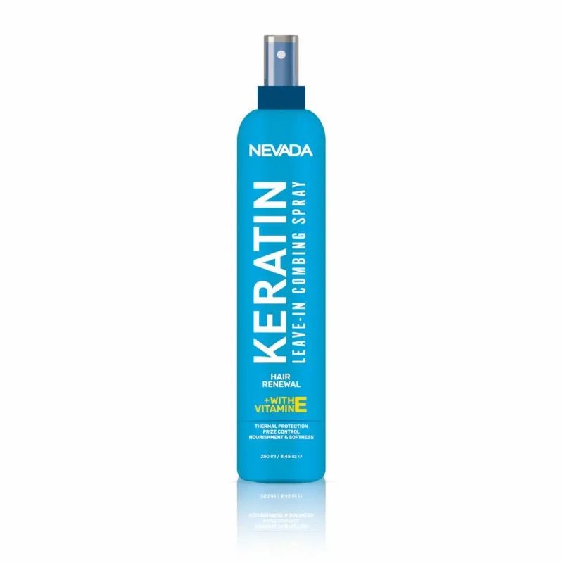 Spray para peinar Keratina