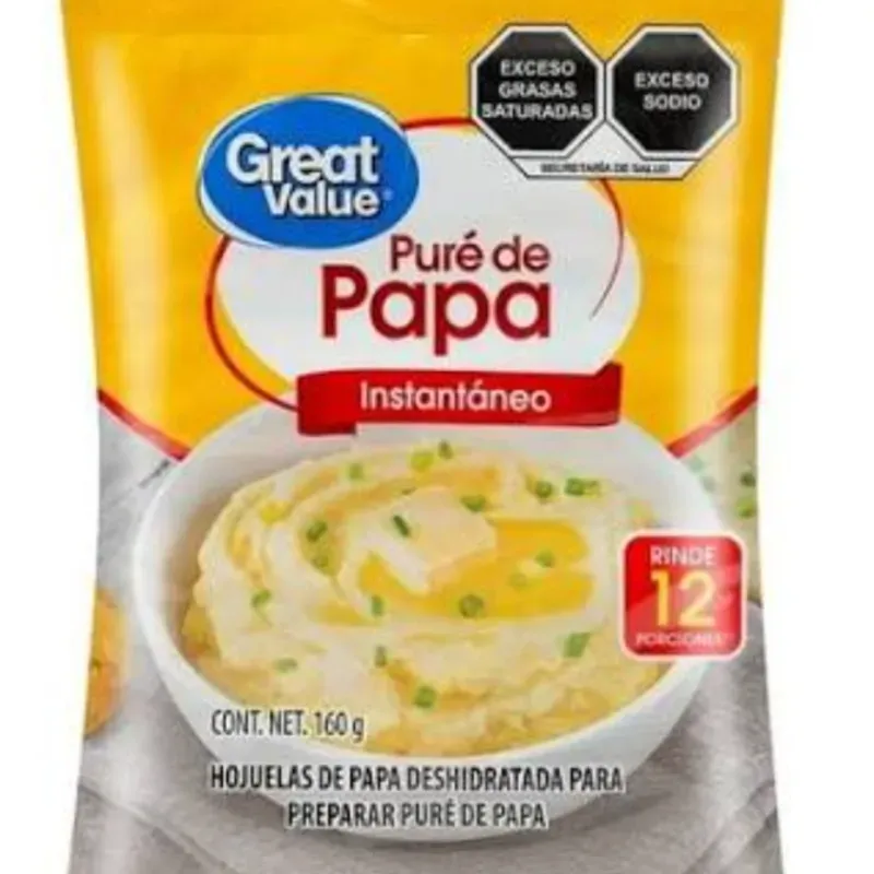 Puré de papa 160g