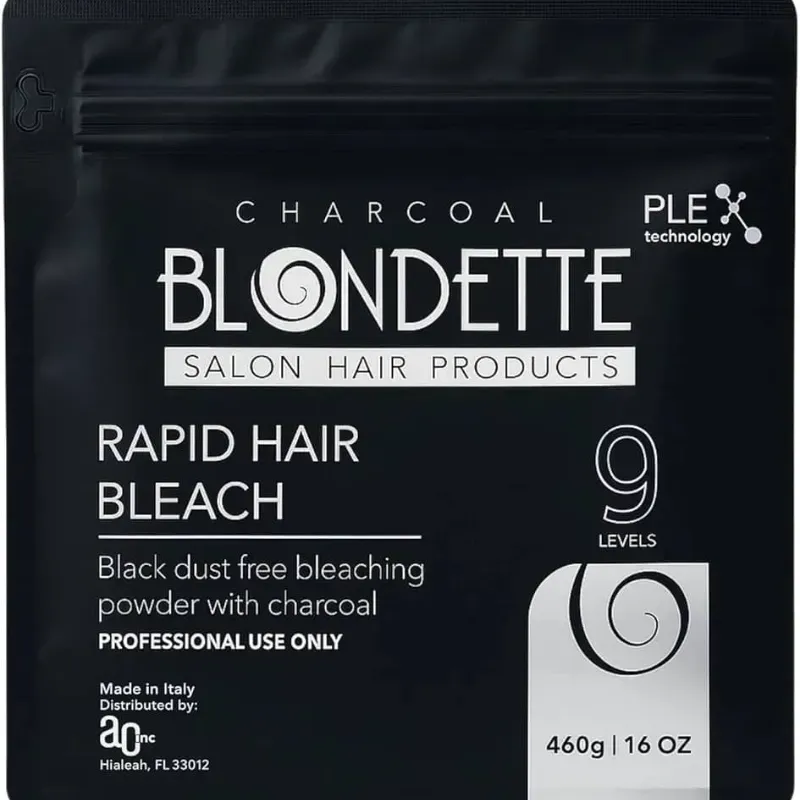 Polvo de decoloración con carbón activado