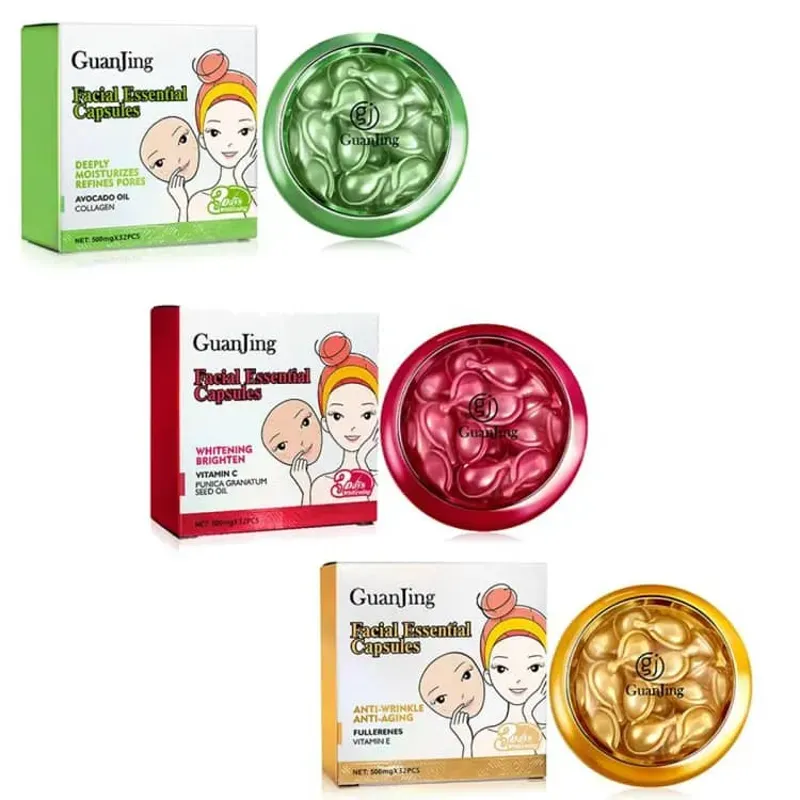 Capsulas Faciales de sérum Biodegradables