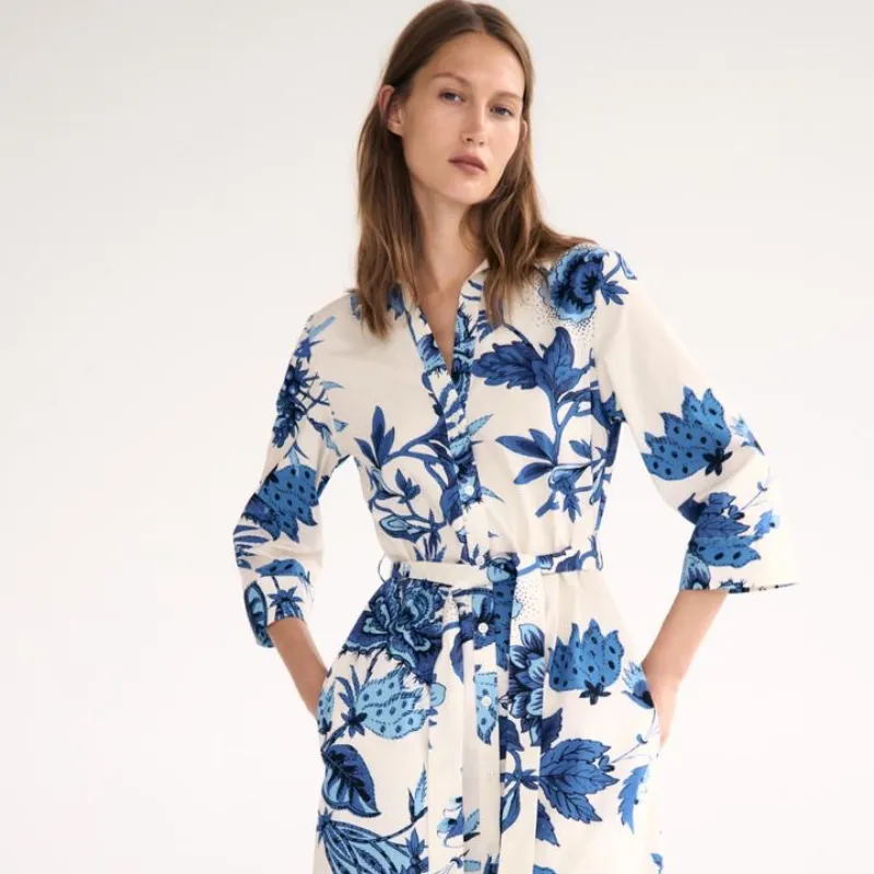 Vestido camisero ZARA