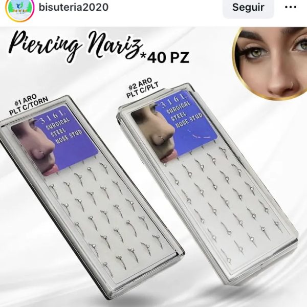 Piercing de nariz 