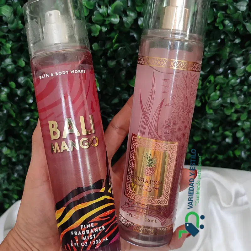 Colonias Bad & body work aroma Piña