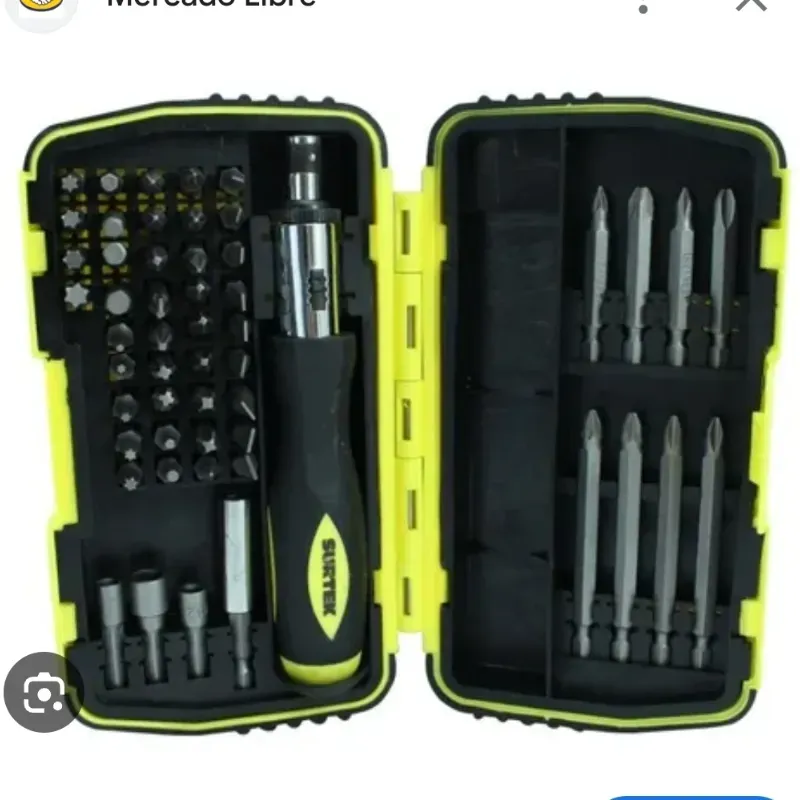 Juego de destornillador y puntas