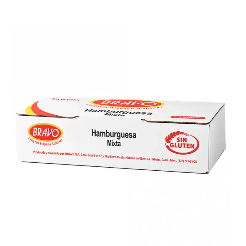 Hamburguesa Mixta 12 Unidades