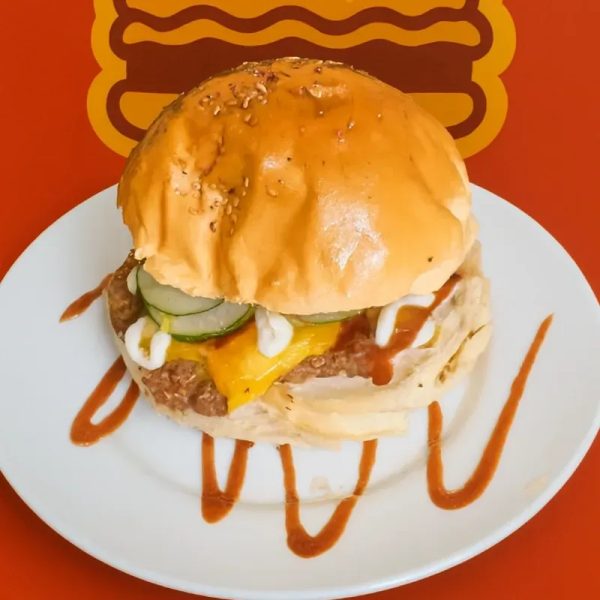 Hamburguesa de Cerdo y Queso