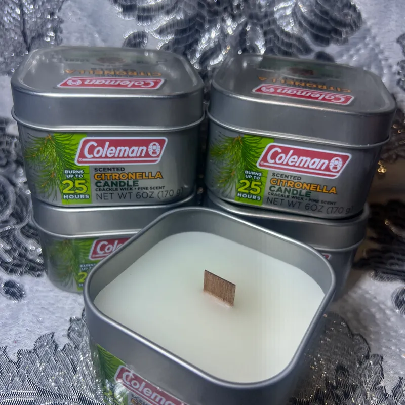 Velas d Citronela y Pino. Para mosquitos