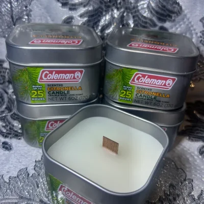 Velas d Citronela y Pino. Para mosquitos
