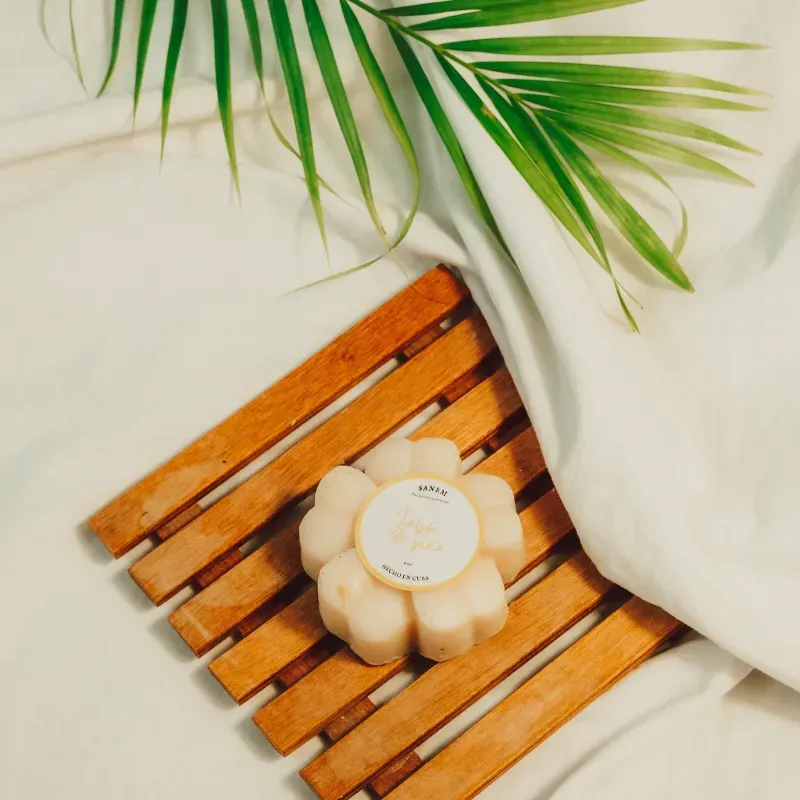 Jabón de piña y ácido salicílico