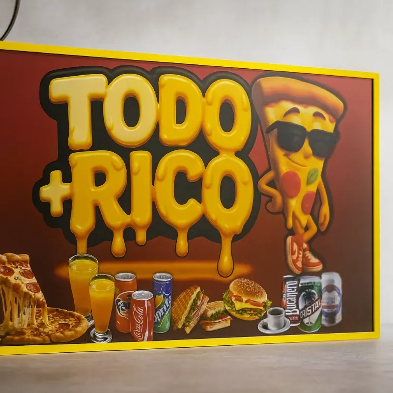 Cartel Lumínico 40x60cm