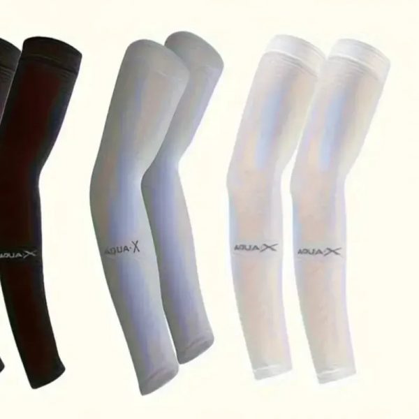 MEDIAS DE BRAZO BLANCAS