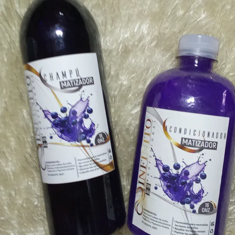 Shampoo y acondicionador matizador(combo)