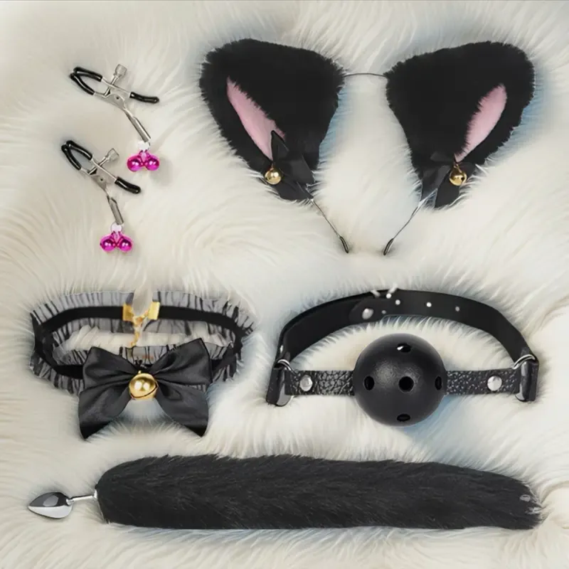 Conjunto Kawaii Negro. 