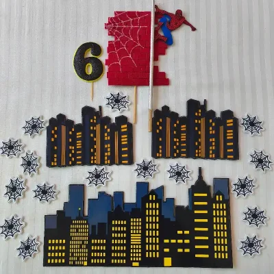 Cake topper (Spiderman)