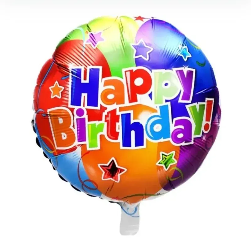 Globo Happy birthday globos de colores 18"