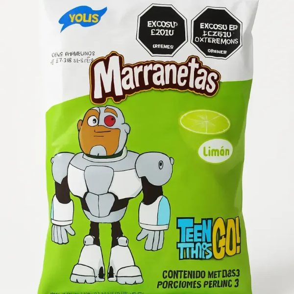 Marranetas Chips Sabor Limón