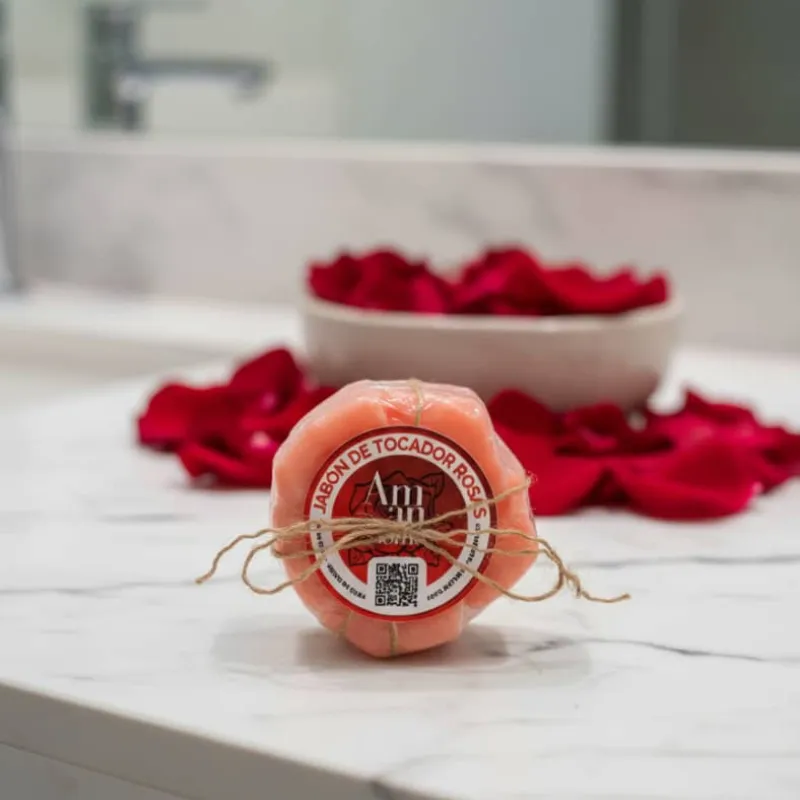Jabón de rosas